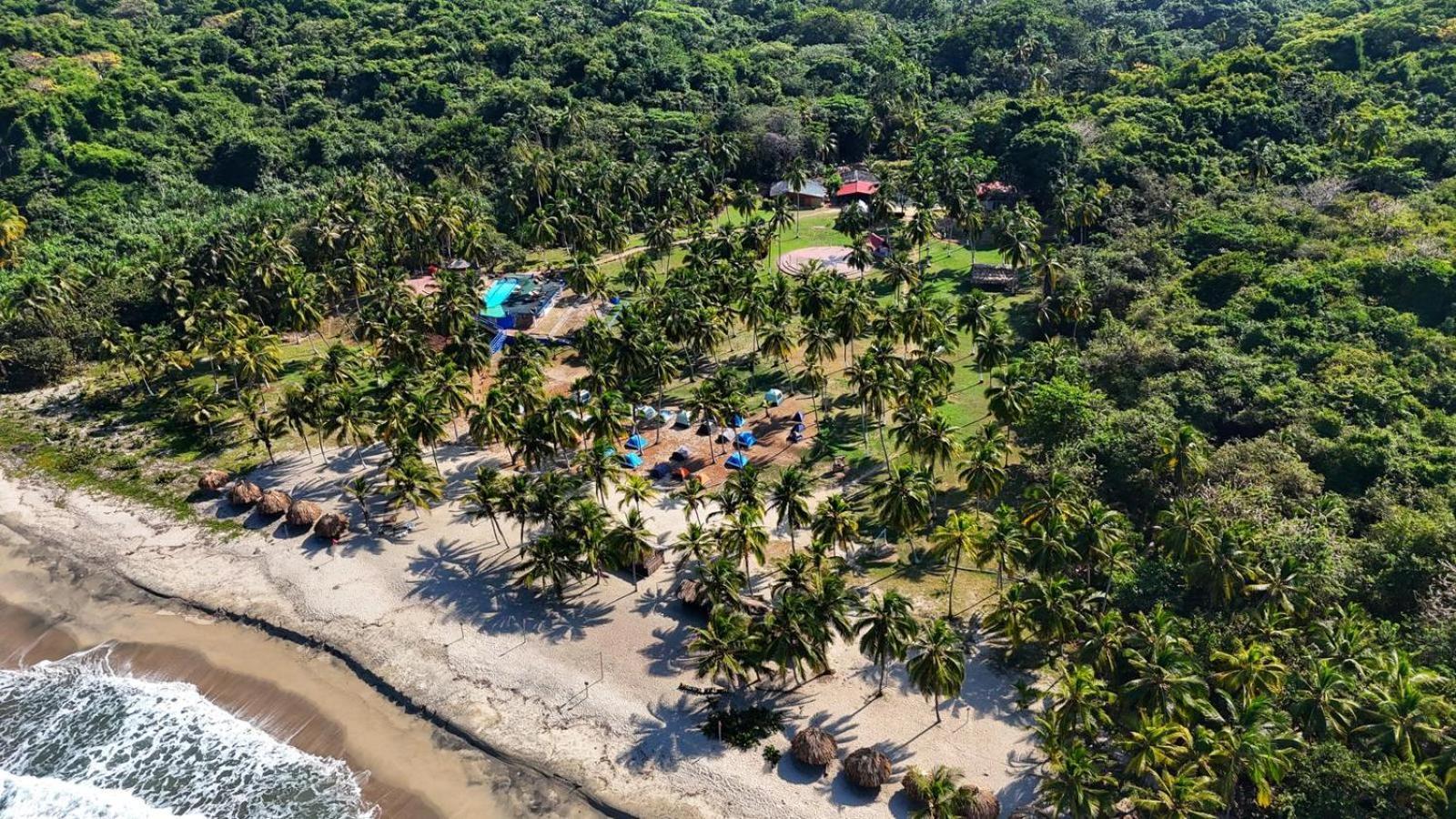 Casa De Campo Castillete Dentro Del Parque Tayrona Zaino Exterior foto